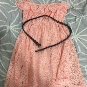 Strapless Pink Dress 👗 ❤️